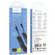 Аудіо кабель Aux Hoco UPA33 Nuevo (1.5m) – Чорний