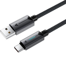 Дата кабель Acefast C19-04 USB to Type-C 3A (1.2m) – Черный