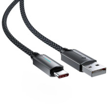Дата кабель Acefast C19-04 USB to Type-C 3A (1.2m) – Черный