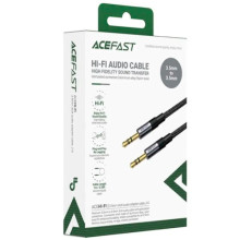 Аудио кабель Aux Acefast J10 (1m) – Черный