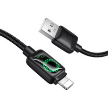 Дата кабель Hoco U146 Mundo USB to Lightning 12W (1.2m) – Черный