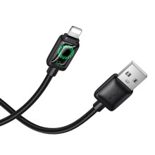 Дата кабель Hoco U146 Mundo USB to Lightning 12W (1.2m) – Черный