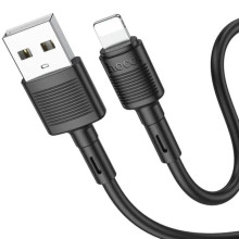 Дата кабель Hoco X83 Victory USB to Lightning (1m) – Чорний