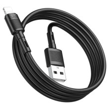 Дата кабель Hoco X83 Victory USB to Lightning (1m) – Чорний