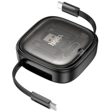 Дата кабель Hoco U140 with cable set 5in1 60W (0.95m) – Чорний