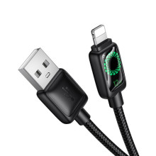 Дата кабель Hoco U146 Mundo USB to Lightning 12W (1.2m) – Черный