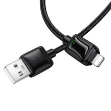 Дата кабель Hoco U146 Mundo USB to Lightning 12W (1.2m) – Черный