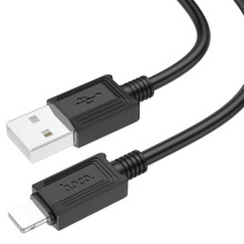 Дата кабель Hoco X73 Ferry USB to Lightning 2.4A (1m) – Чорний