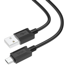 Дата кабель Hoco X73 Ferry USB to MicroUSB 2.4A (1m) – Чорний