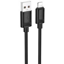 Дата кабель Hoco X122 Benefit USB to Lightning 2.4A (1m)