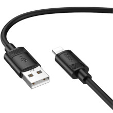 Дата кабель Hoco X122 Benefit USB to Lightning 2.4A (1m) – Чорний