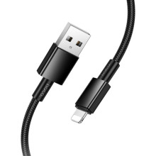 Дата кабель Hoco X119 Energy USB to Lightning 2.4A (1m) – Чорний