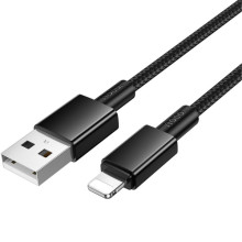 Дата кабель Hoco X119 Energy USB to Lightning 2.4A (1m) – Чорний