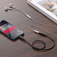 Перехідник Acefast MFI C1-05 Lightning to 3.5mm aluminum alloy