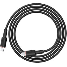 Дата кабель Acefast C2-03 USB-C to USB-C zinc alloy silicone (1.2m) – Чорний