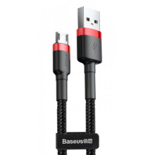 Дата кабель Baseus Cafule USB to MicroUSB Cable 1.5A (2m) (CAMKLF-C) – Красный