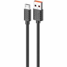 Дата кабель Amaya M77 USB to MicroUSB 2A (1m) – Черный