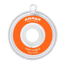 Дата кабель Amaya CC89 Type-C to Type-C 60W (1m) – Черный