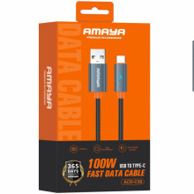 Дата кабель Amaya C58 USB to Type-C 100W (1m) – Серый
