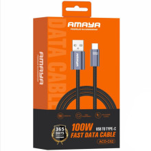 Дата кабель Amaya C62 USB to Type-C 100W (2m) – Серый