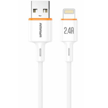 Дата кабель Amaya L66 USB to Lightning 2.4A (1m)