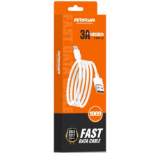 Дата кабель Amaya C05 USB to Type-C 3A (1m) – Белый