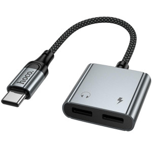 Переходник Hoco UPA34A Type-C to Type-C*2