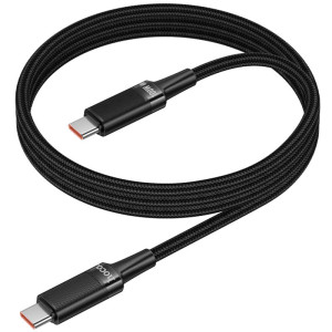 Дата кабель Hoco U153 Extreme Type-C to Type-C 100W (1.2m)