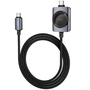 Дата кабель Hoco CW66 2in1 Type-C to iWatch/Type-C PD100W (1.2m)