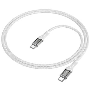 Дата кабель Hoco U111 Discovery Edition Type-C to Type-C 60W (1.2m) – Серый