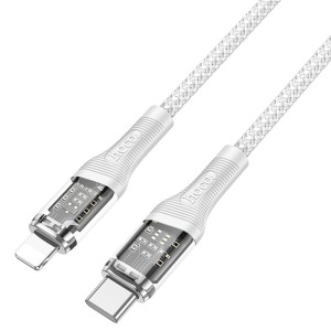 Дата кабель Hoco U111 Discovery Edition Type-C to Lightning 27W (1.2m) – Серый