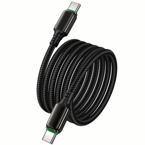 Дата кабель Hoco X127 Exceed Type-C to Type-C 60W (1m) – Черный