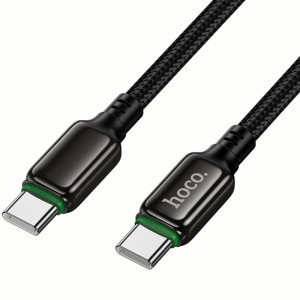 Дата кабель Hoco X127 Exceed Type-C to Type-C 60W (1m) – Черный