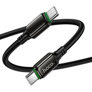 Дата кабель Hoco X127 Exceed Type-C to Type-C 60W (1m) – Черный