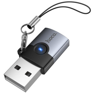 Переходник Hoco UA46B USB Male to Type-C Female USB3.0