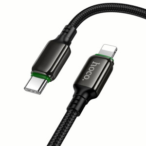 Дата кабель Hoco X127 Exceed Type-C to Lightning PD30W (1m) – Черный