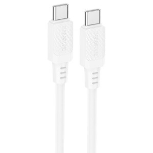 Дата кабель Borofone BX115 Lotto Type-C to Type-C 60W (1m)