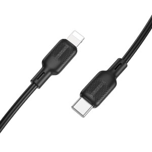 Дата кабель Borofone BX113 Lenny Type-C to Lightning 27W (2m) – Черный