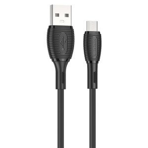 Дата кабель Borofone BX86 Advantage USB to MicroUSB 2.4A (1m)