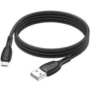 Дата кабель Borofone BX86 Advantage USB to MicroUSB 2.4A (1m) – Черный
