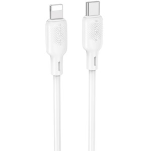 Дата кабель Borofone BX113 Lenny Type-C to Lightning 27W (1m) – Белый