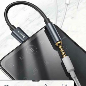 Переходник Baseus L54 Type-C to 3.5mm (CATL54) – Серый