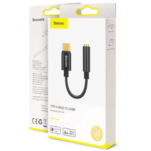 Переходник Baseus L54 Type-C to 3.5mm (CATL54) – Серый