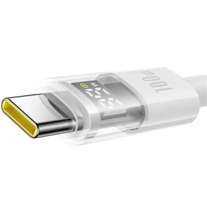 Дата кабель Baseus Display 2 Type-C to Type-C 100W (1m) (P10382702) – Белый