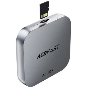 Адаптер Acefast QC2 AI Box car wireless CarPlay/Android Auto