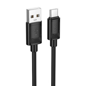 Дата кабель Hoco X122 Benefit USB to Type-C 3A (1m) – Черный