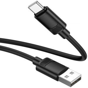Дата кабель Hoco X122 Benefit USB to Type-C 3A (1m) – Черный