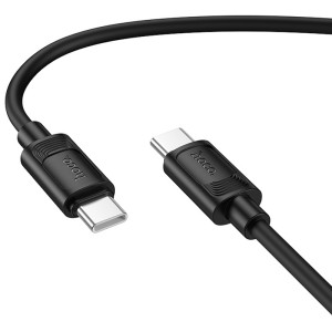 Дата кабель Hoco X122 Benefit Type-C to Type-C 60W (1m) – Черный