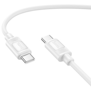 Дата кабель Hoco X122 Benefit Type-C to Type-C 60W (1m) – Белый