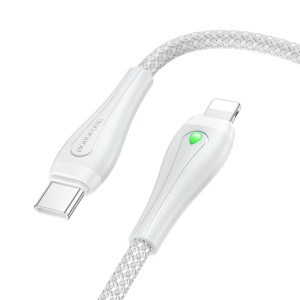 Дата кабель Borofone BX100 Advantage 27W Type-C to Lightning (1m)